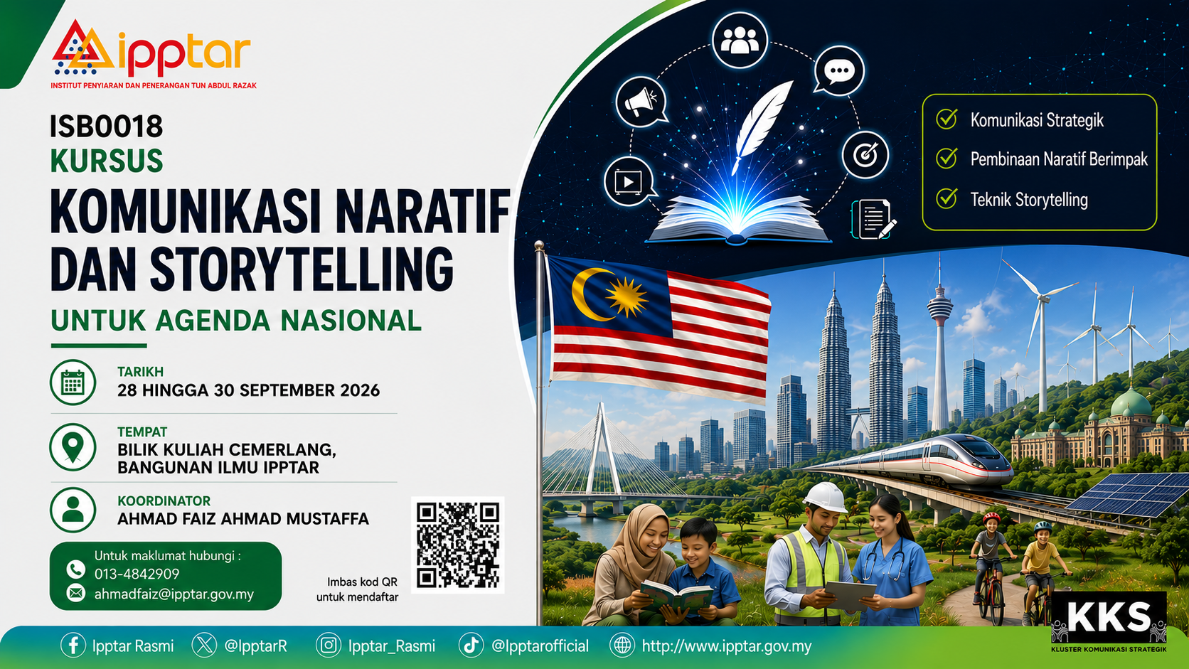 Banner KOMUNIKASI NARATIF DAN STORYTELLING UNTUK AGENDA NASIONAL